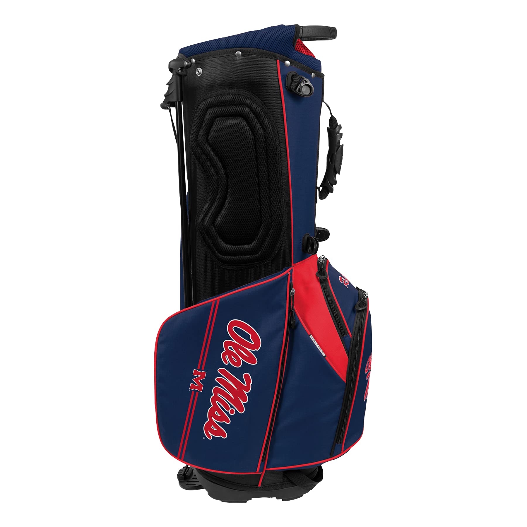 Team Effort NCAA Caddie Carry Hybrid Golf Bag - Lightweight Stand Bag for College Golfers - Perfect for Practice, Tournaments & Walking the Course