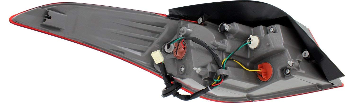 Garage-Pro LED Tail Light Assembly Set - Compatible with 2011-2013 Hyundai Elantra (Driver & Passenger Side, Outer) | Durable Replacement for Broken Lights | Perfect for Night Driving and Enhanced Vehicle Safety