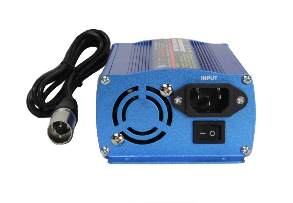 Mighty Max 24V 8A Replacement Battery Charger for Invacare Nutron R51 Series - Perfect for Home Medical Equipment & Mobility Scooters