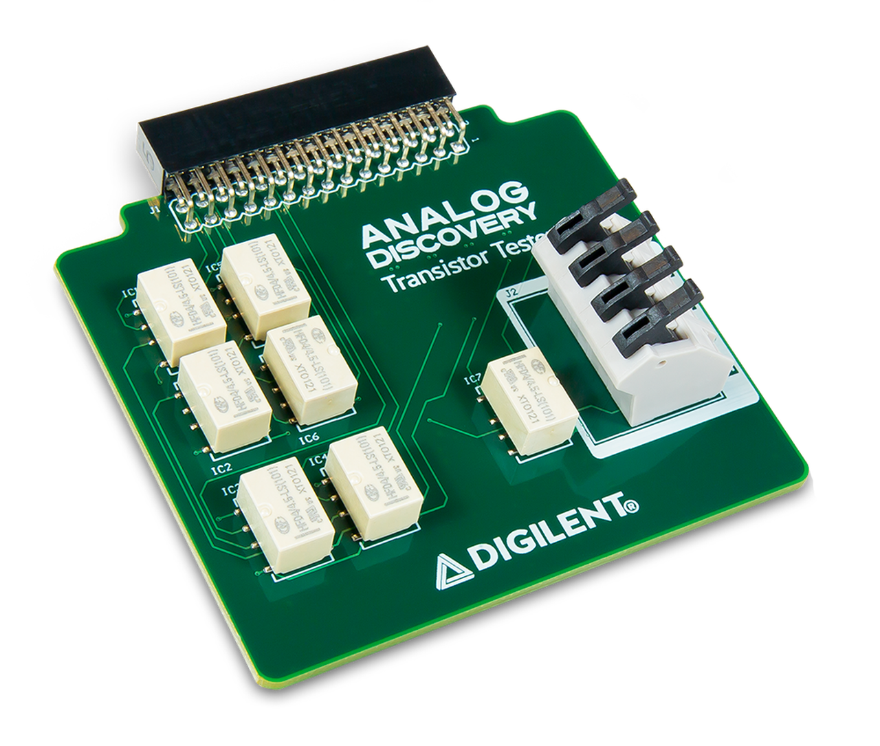 Digilent Analog Discovery Transistor Tester - Diode & Transistor Characteristic Curve Tracer | Perfect for Electronics Labs, Circuit Design, and Engineering Education