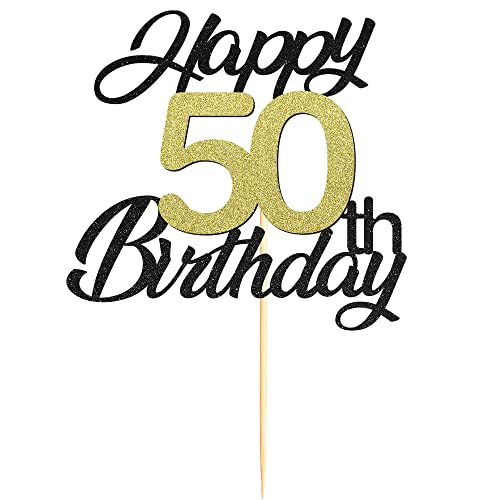 50th Cake Topper