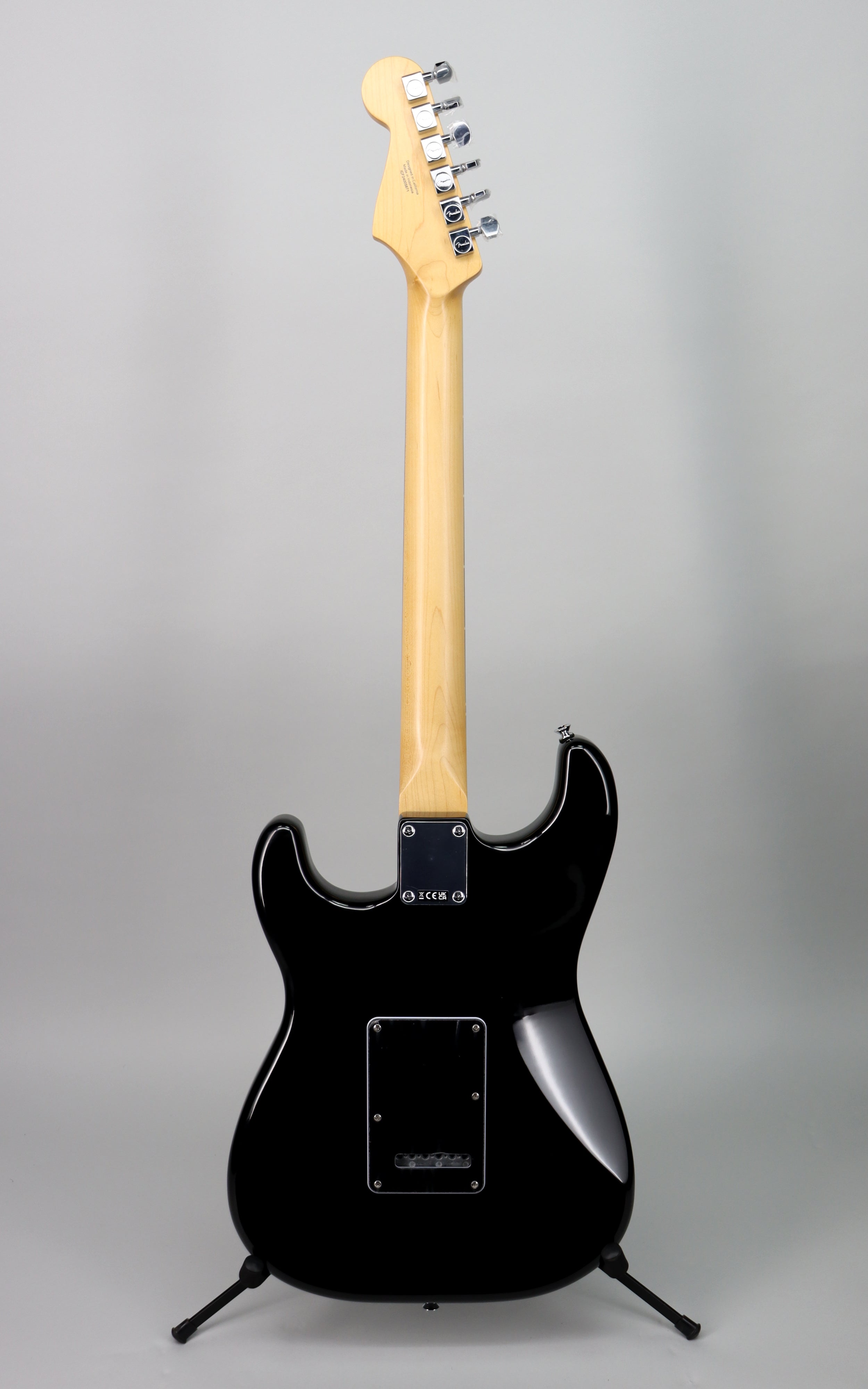 Fender Standard Stratocaster HSS Electric Guitar in Black - Perfect for Rock, Blues & Stage Performances