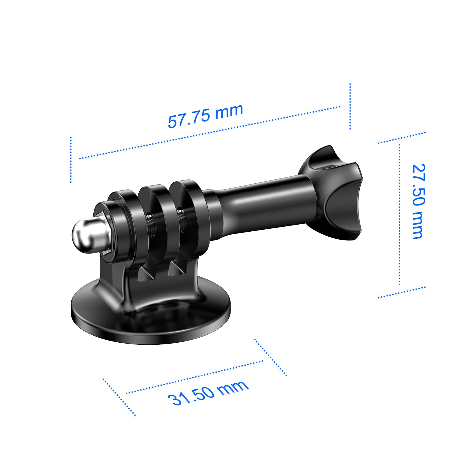 2 Pack Tripod Adapter Mount with Thumbscrew - 1/4