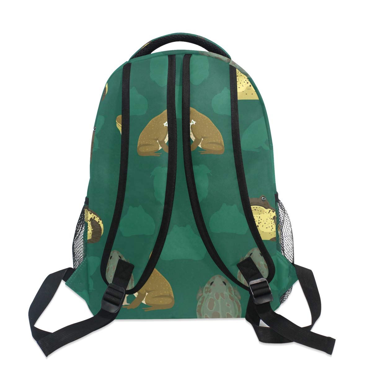Cute Cane Toad Print School Backpack - Lightweight Bookbag for Kids & Teens - Perfect for School, College, Travel & Daily Use