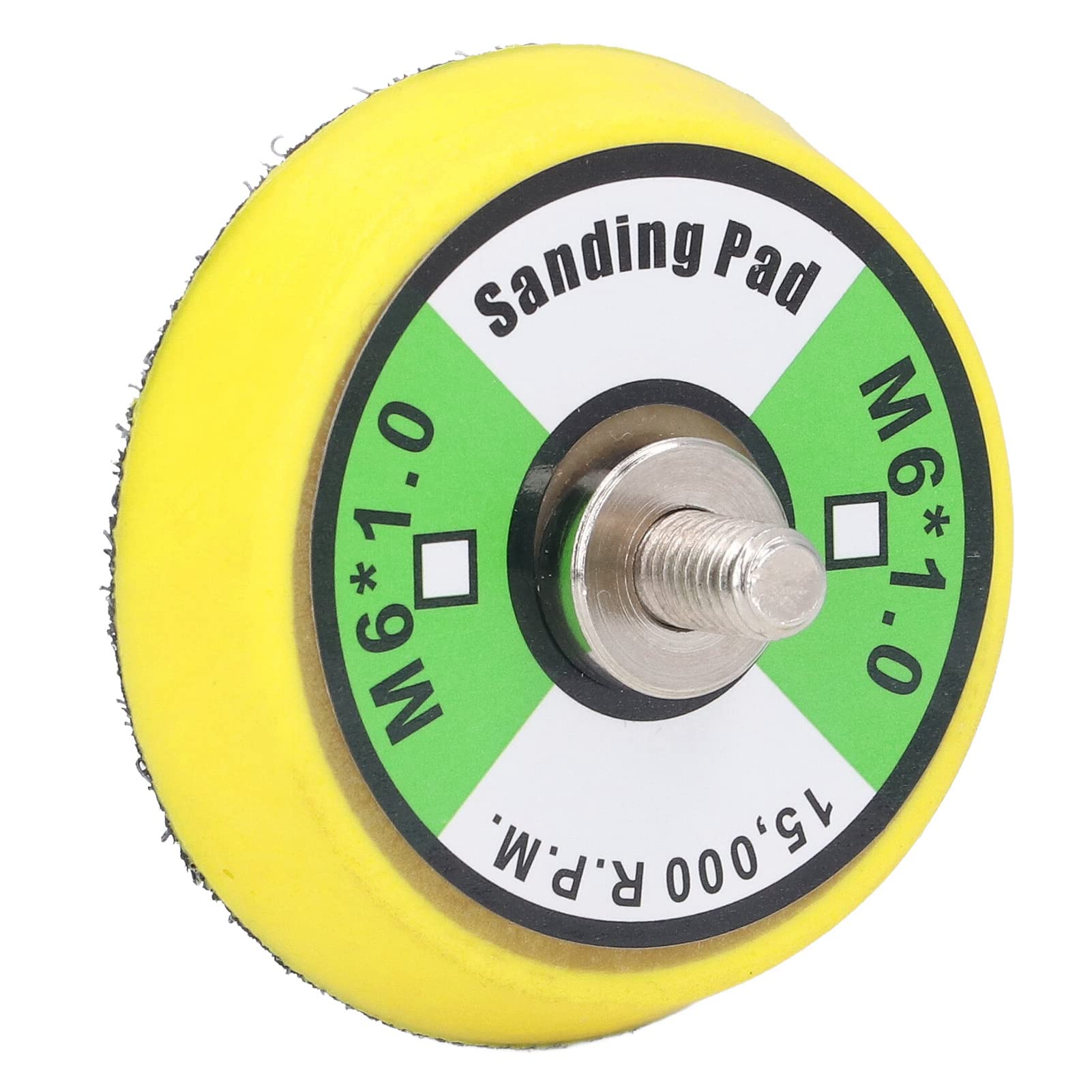 2 Inch Air Sander Backing Pad - Hook and Loop Sanding Disc Plate for Polishing & Buffing | Compatible with Orbital Sanders & Polishers | Ideal for Automotive Detailing & Woodworking Projects