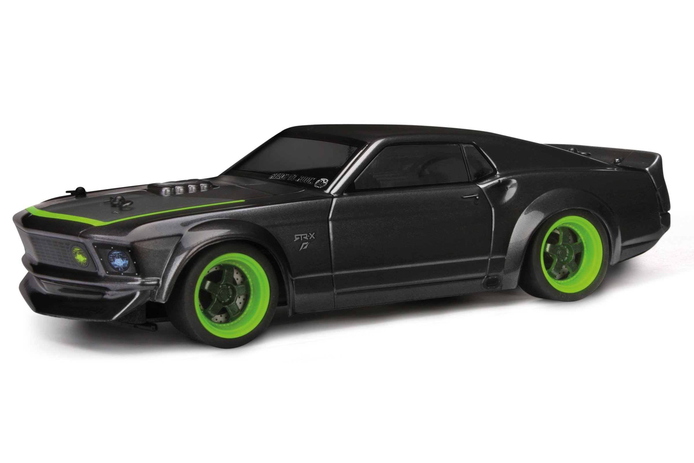 1969 Ford Mustang RTR-X 1:10 Scale RC Car - 140mm Painted Body for HPI Micro RS4 (Part #113081) - Perfect for Drifting, Racing & Collectors Display
