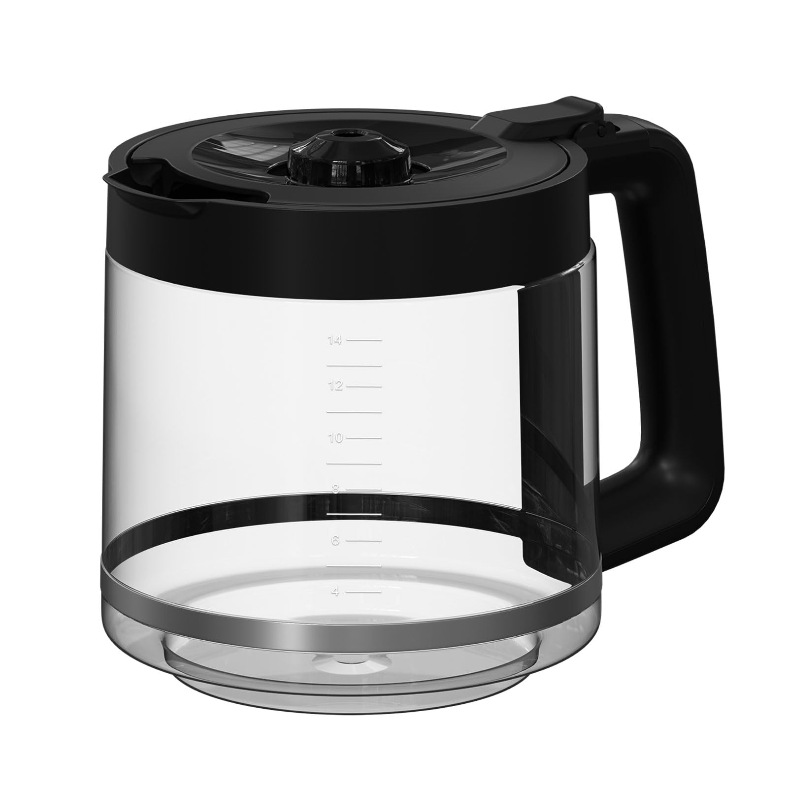 14-Cup DCM201 Coffee Maker Carafe Replacement - Compatible with Ninja DCM201, DCM201CP, DCM201BK Programmable XL 14-Cup PRO Coffee Maker - Perfect for Home, Office & Restaurant Use