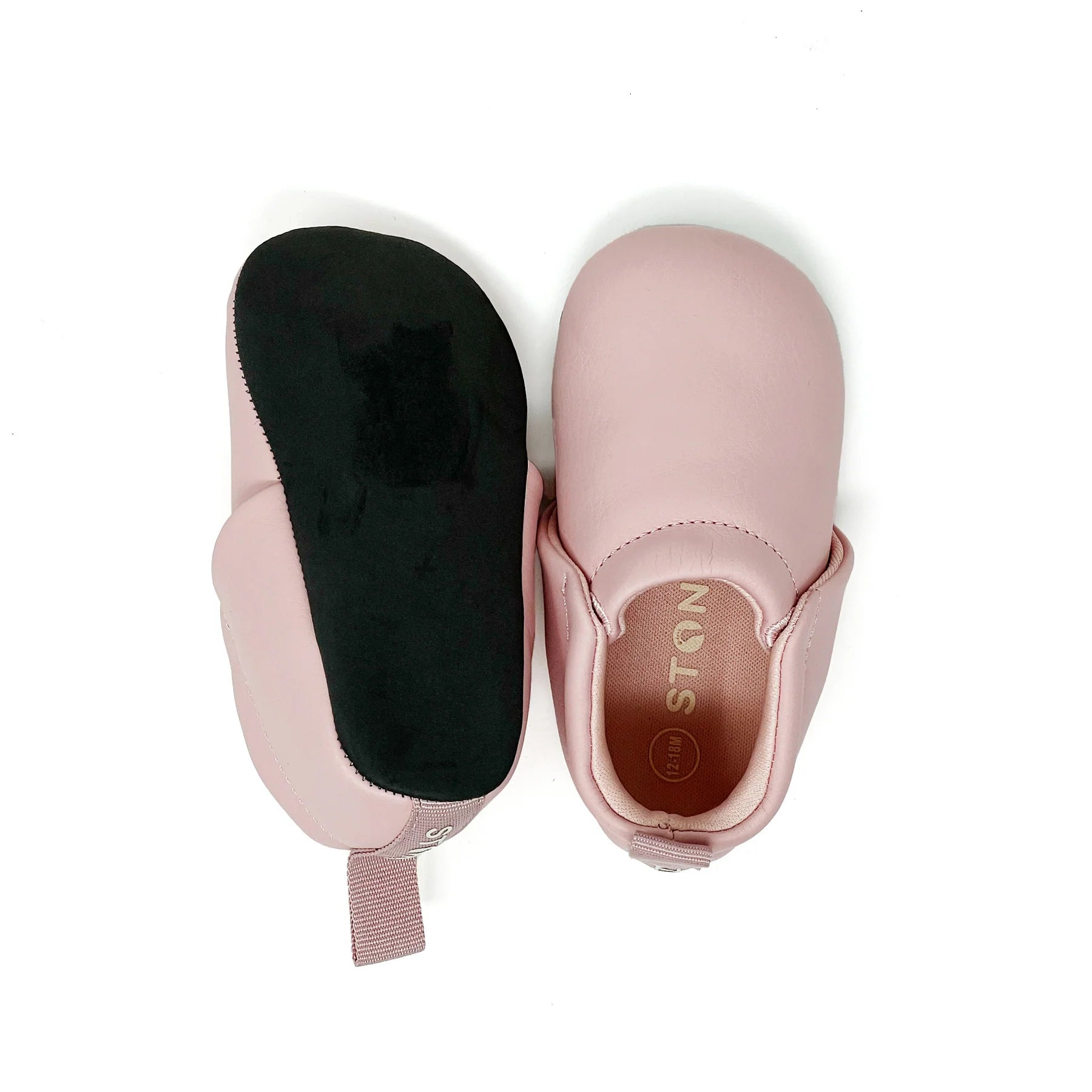 Stonz Haze Pink Willow Baby Shoes - Waterproof & Comfortable First Walkers for Infants & Toddlers - Perfect for Outdoor Adventures, Park Visits & Everyday Wear