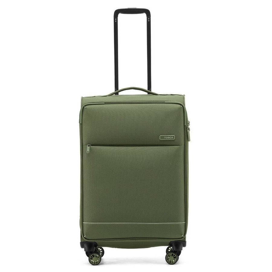 Tosca SO LITE AIR5055 3-Piece Lightweight Luggage Set in Khaki - Perfect for Travel, Business Trips & Vacations