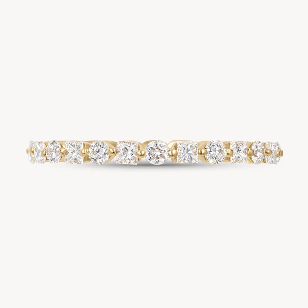 Royal Eternity Ring for Women - 14K Gold Diamond Wedding Band - Perfect for Anniversaries, Engagements & Special Occasions