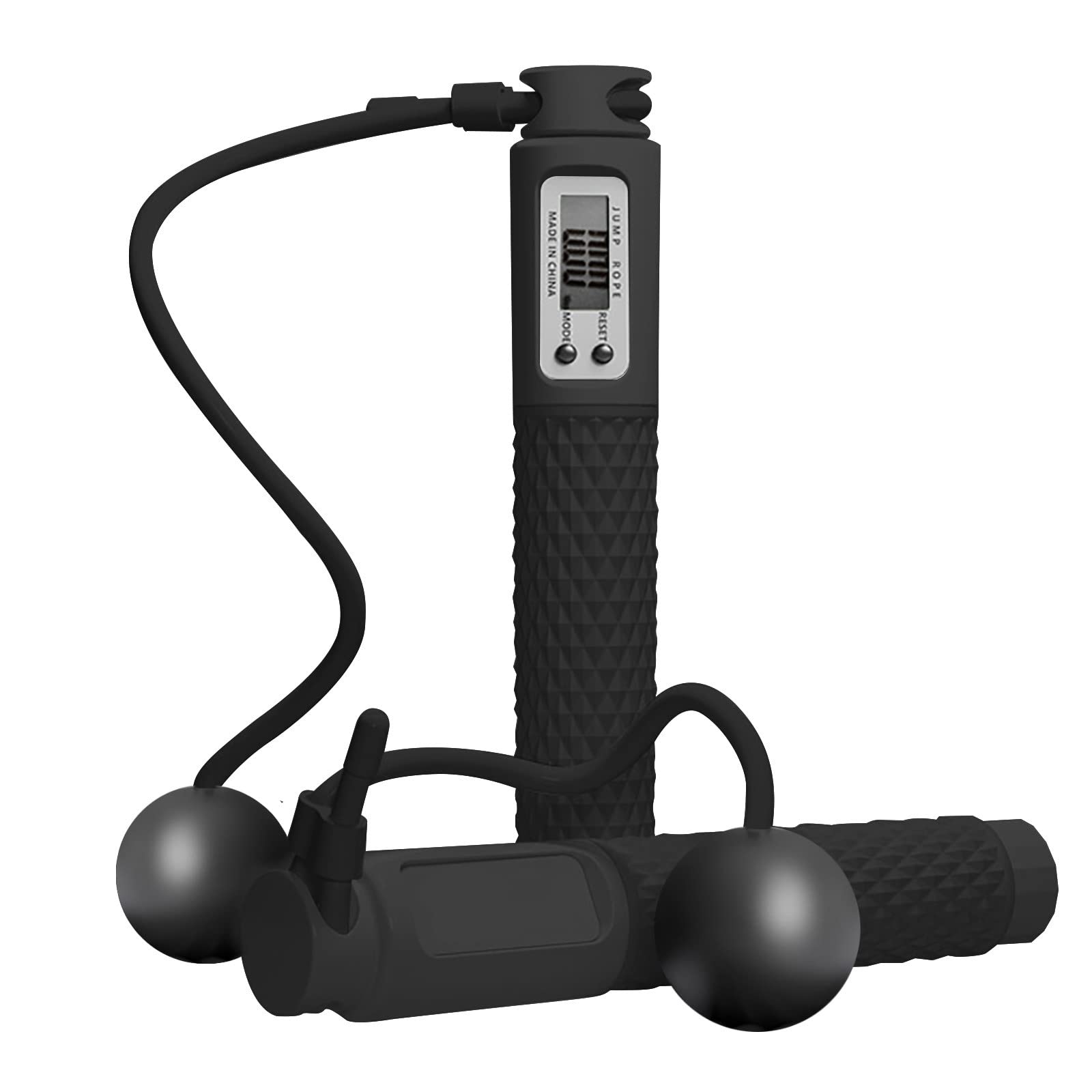 Smart Digital Jump Rope with LCD Counter - Adjustable Cordless Skipping Rope for Adults, Weighted Steel Wire for Fitness, Weight Loss & Cardio Training - Perfect for Home Workouts, Gym & Outdoor Exercise