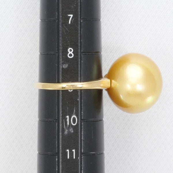 18K Yellow Gold South Sea Pearl Ring - Elegant & Timeless Jewelry for Women - Perfect for Weddings, Anniversaries & Special Occasions