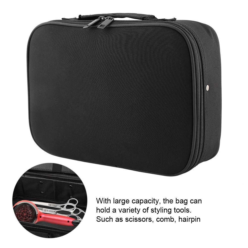 Professional Hairdresser Travel Case - PU Leather Scissors Bag for Salon & Mobile Beauty