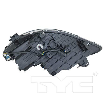 2010-2012 Mazda CX-9 Passenger Side Headlight Assembly - CAPA Certified Replacement (Part #MA2519145, TE69-51-0K0C) - Lens & Housing Only - Perfect for Night Driving & Road Safety