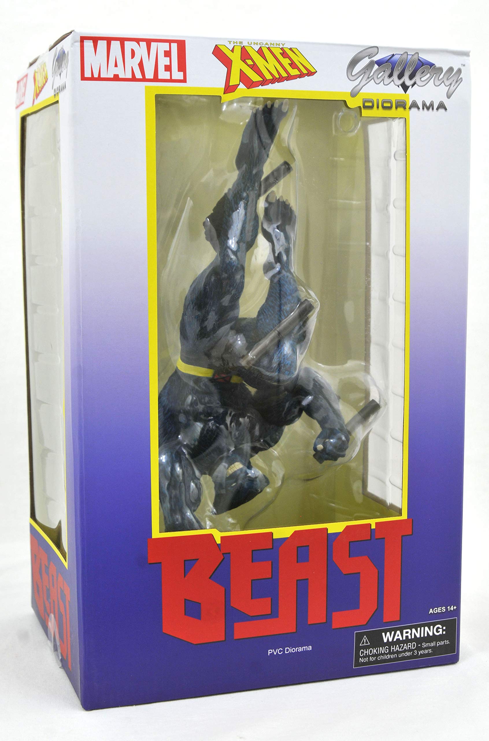 Marvel Beast PVC Action Figure - Diamond Select Toys Collectible Statue for Display & Gifts | Superhero Decor for Home, Office & Comic Fans