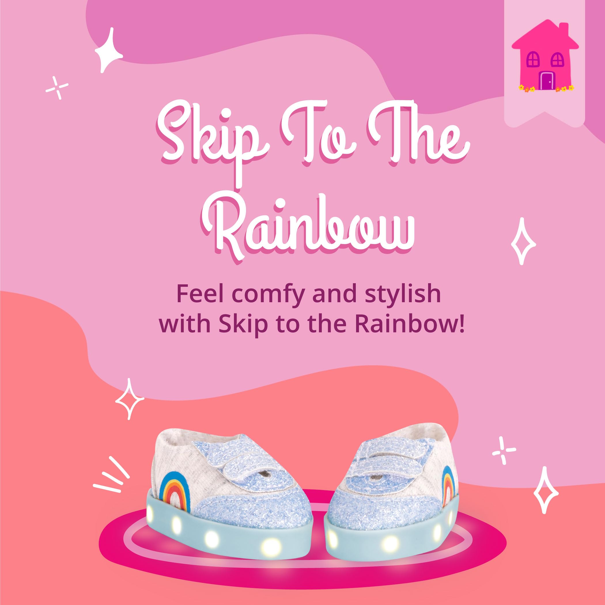 LIGHT-UP COLOUR BLOCK SHOES - 炫彩夜光运动鞋，儿童成人时尚潮鞋，跑步健身派对必备