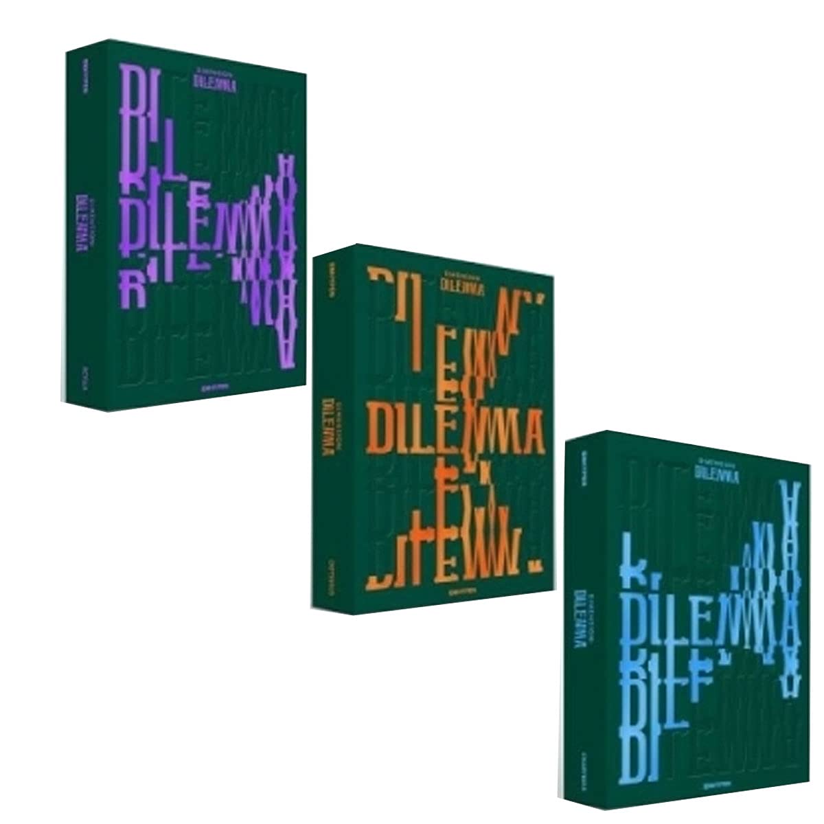 ENHYPEN 1st Album - Dimension: Dilemma (Random Version) with Folded Poster | K-Pop Collectible for Fans | Perfect for Gifts, Display & Music Enjoyment