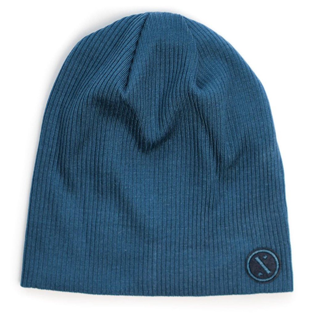 Stylish Nicsessories Teal Logo Sweater Beanie - Soft Winter Knit Hat for Men & Women - Perfect for Cold Weather, Outdoor Activities, and Fashion Accessories