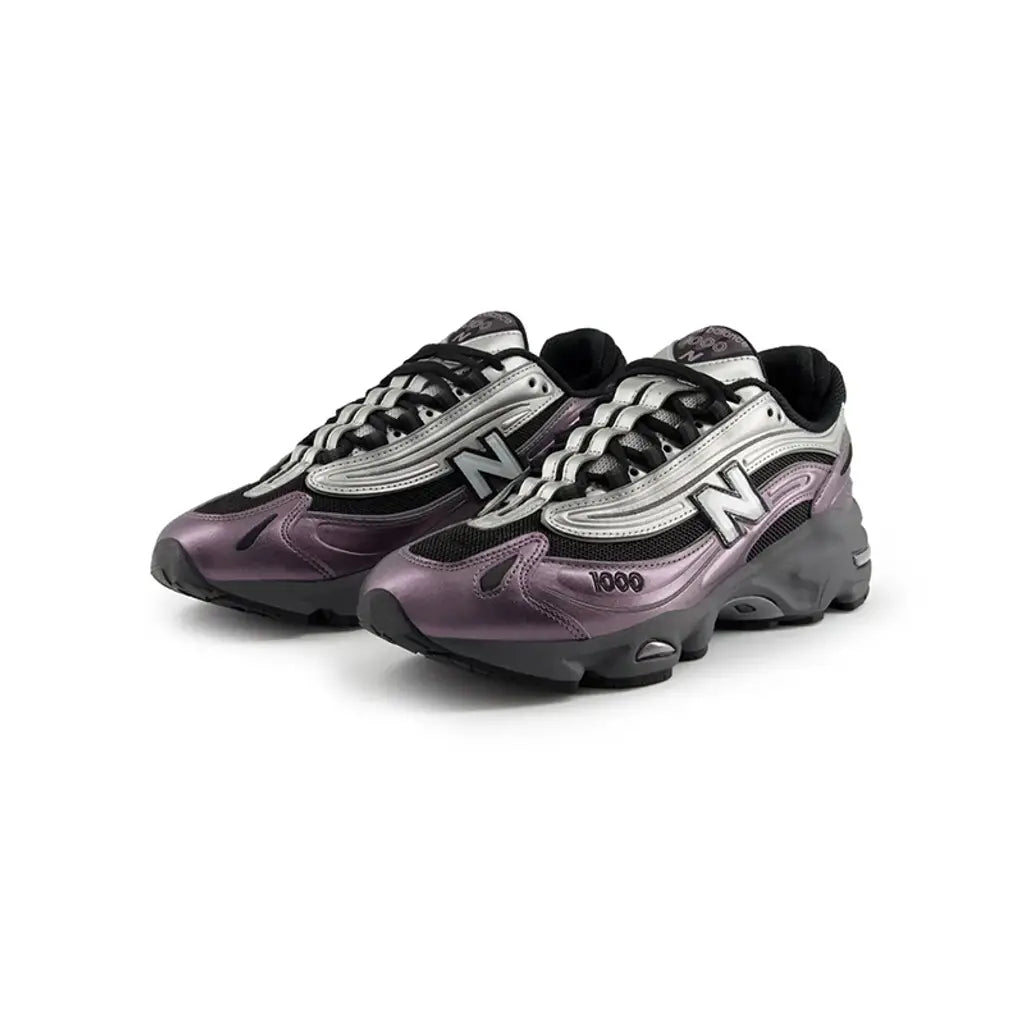 New Balance M1000 Running Shoes for Men - Lightweight Purple Sneakers for Jogging, Gym & Casual Wear