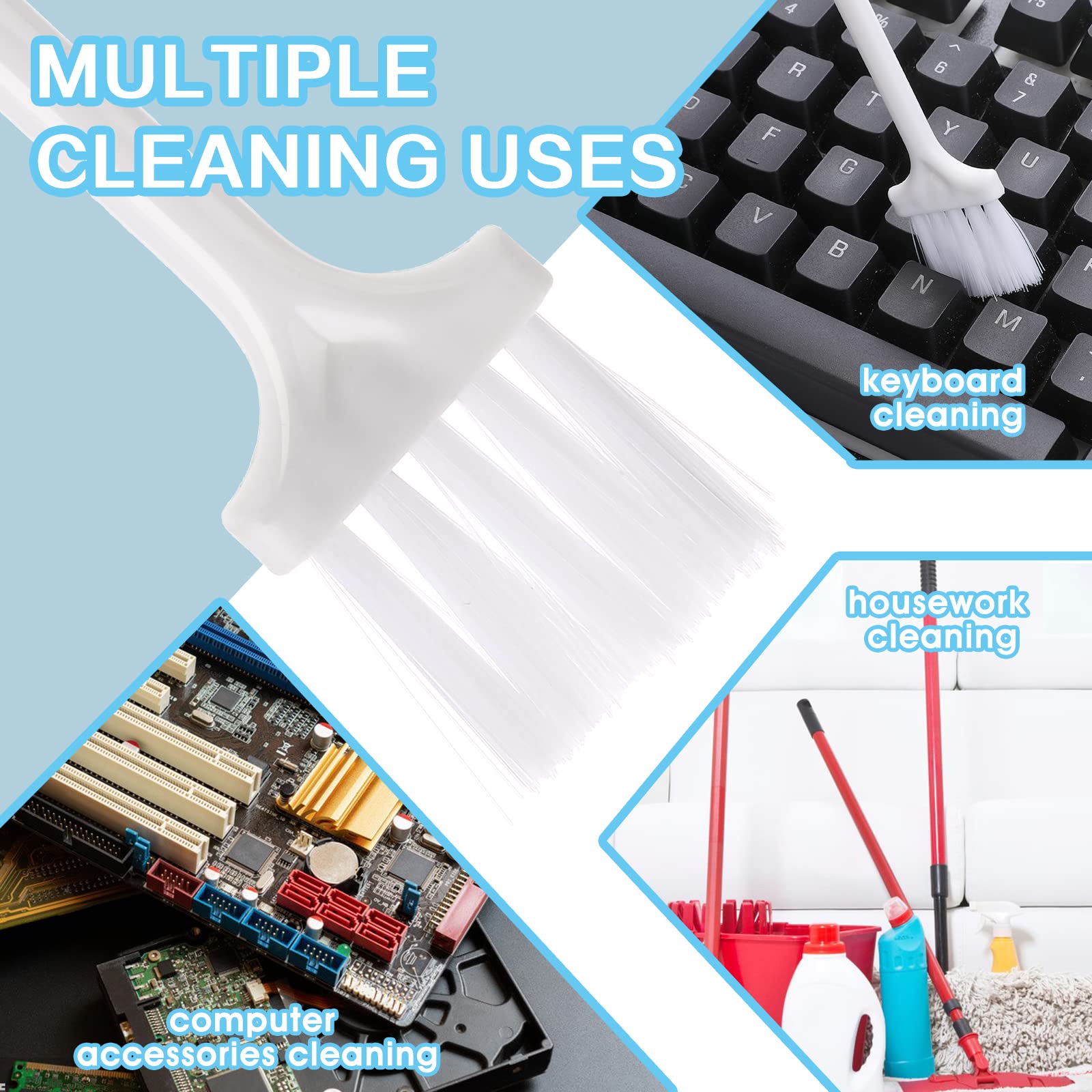 Cobee 6-Piece Keycap Remover Tool Kit - Mechanical Keyboard Switch Puller, Keycap Tweezers & Cleaning Set for DIY Keyboard Maintenance | Perfect for PC Gaming, Office Setup & Keyboard Enthusiasts