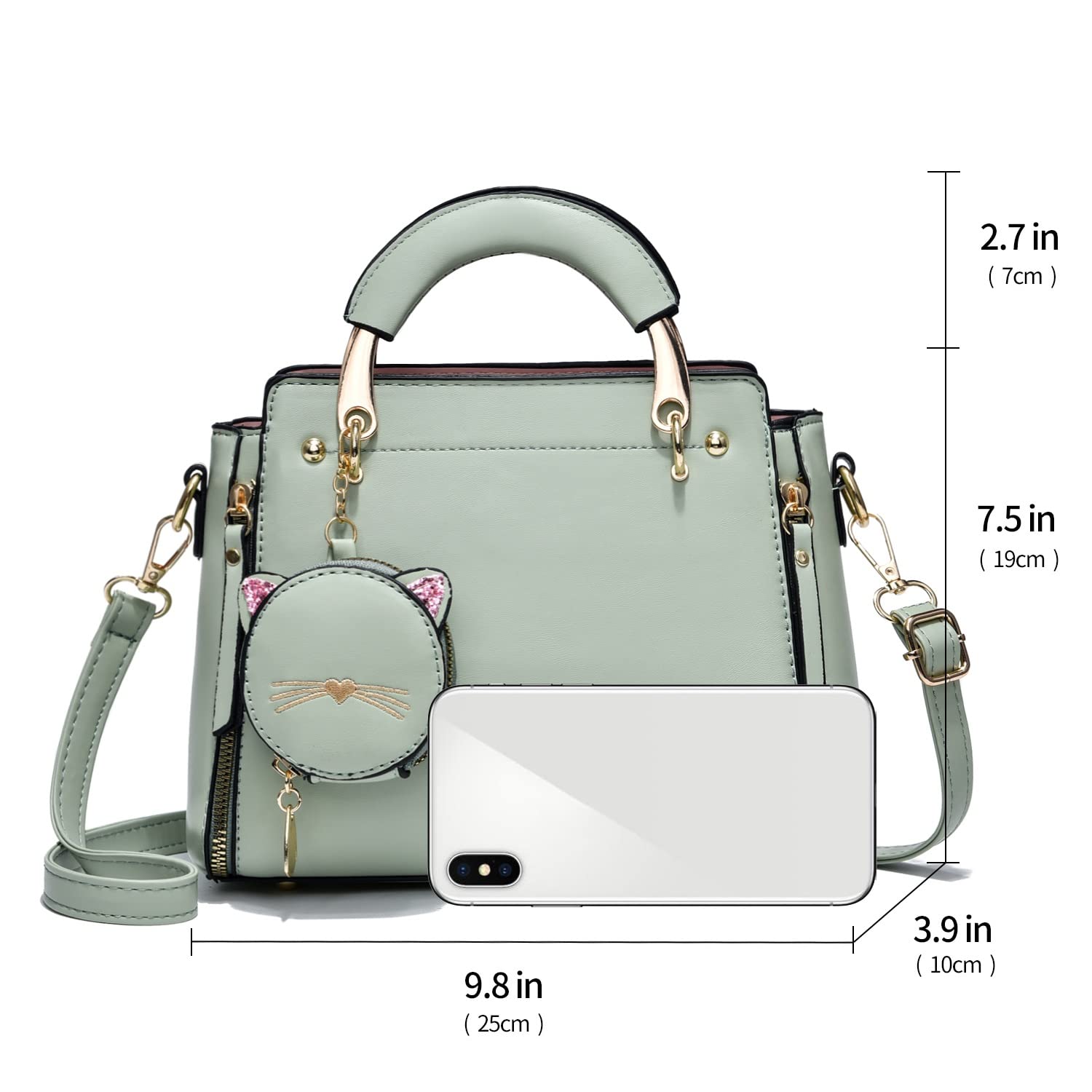 Stylish Xiaoyu Women's Crossbody Bags & Shoulder Purses - Fashionable Top Handle Satchels & Small Totes for Ladies - Perfect for Work, Travel, and Everyday Use
