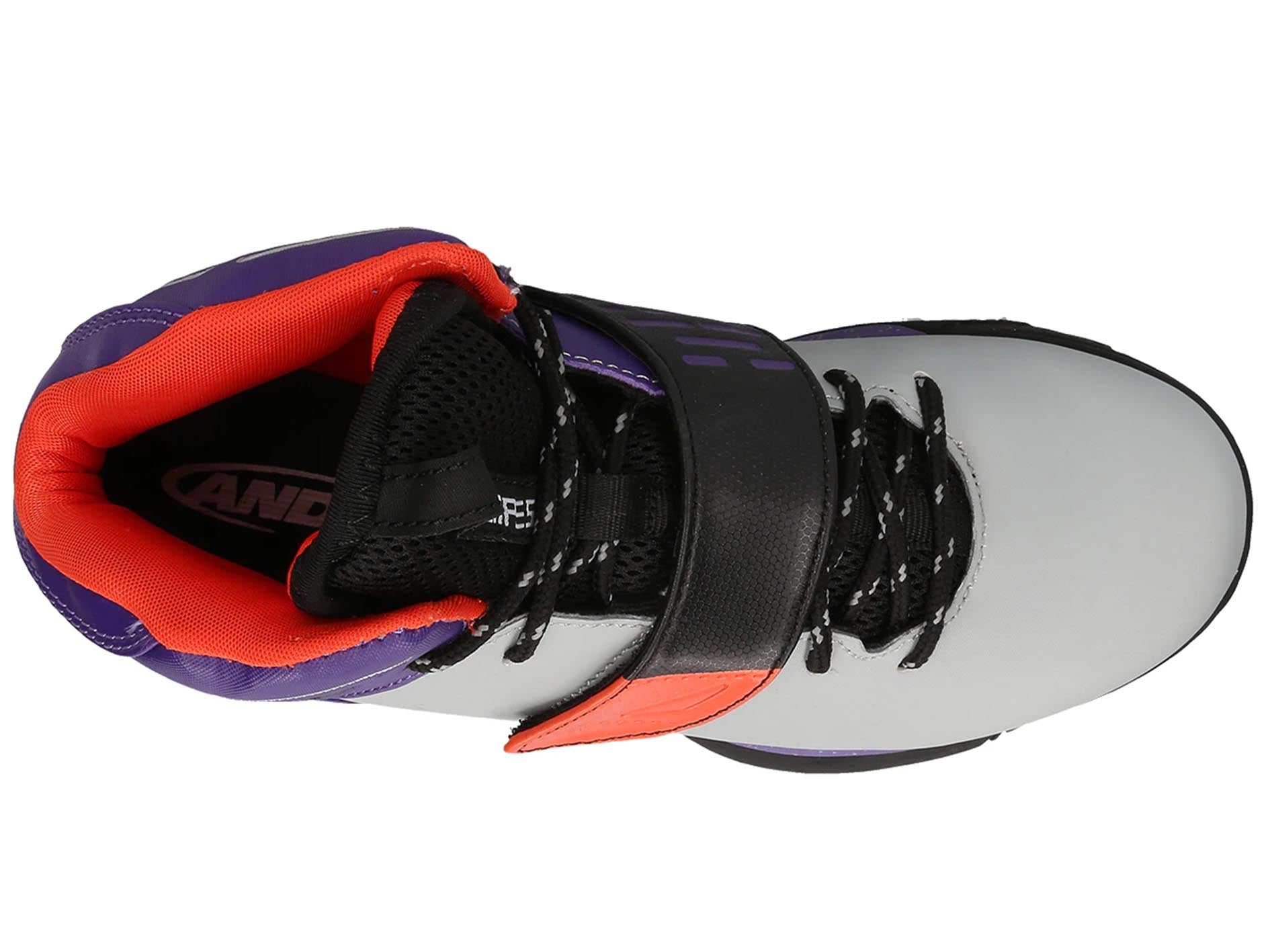 And1 Kids Tempest Au Basketball Shoes D1098BUBO - Lightweight High-Top Sneakers for Boys & Girls - Perfect for Indoor/Outdoor Court Play & School Sports