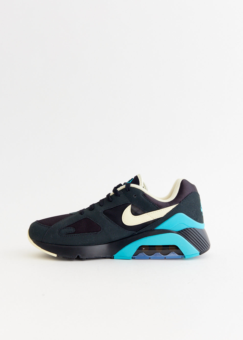 Nike Air Max 180 'Black Dusty Cactus' Running Shoes for Men - Lightweight Comfortable Sneakers for Jogging, Gym Workouts & Casual Wear