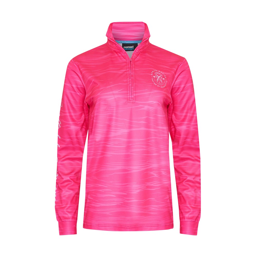 Women's Tech Fishing Shirt with Collar - UPF Sun Protection & Quick-Dry Fabric for Outdoor Fishing & Hiking | Rise of the Madscads