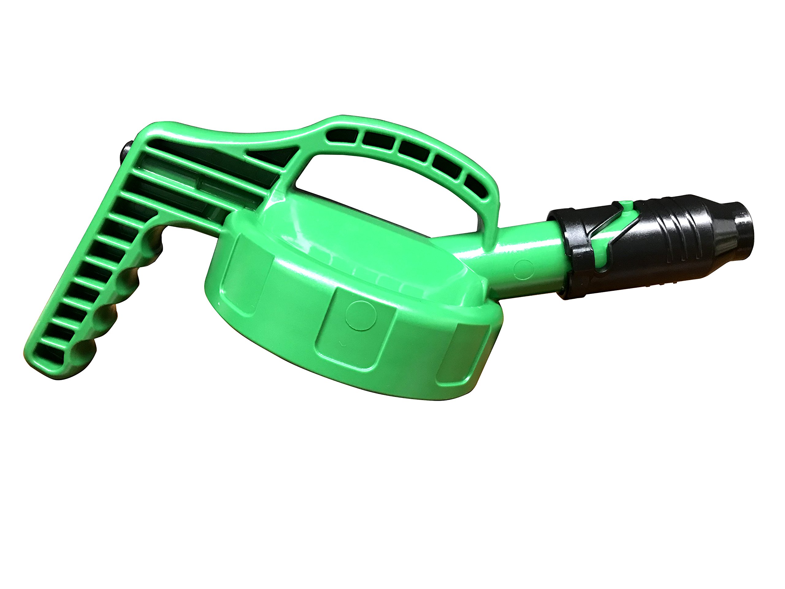 Oil Safe Stumpy Lid with 1-Inch Outlet - Green | Secure Oil Drum Cover for Storage & Transport | Ideal for Industrial, Garage & Workshop Use