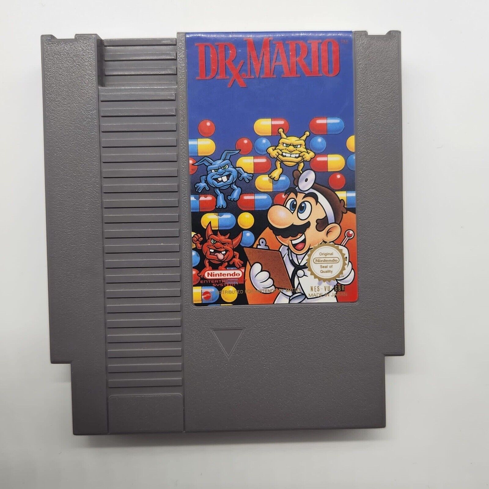 Dr. Mario Nintendo Entertainment System (NES) Game - PAL Version - Complete in Box | Classic Puzzle Game for Retro Gaming Enthusiasts | Perfect for Parties & Nostalgic Fun