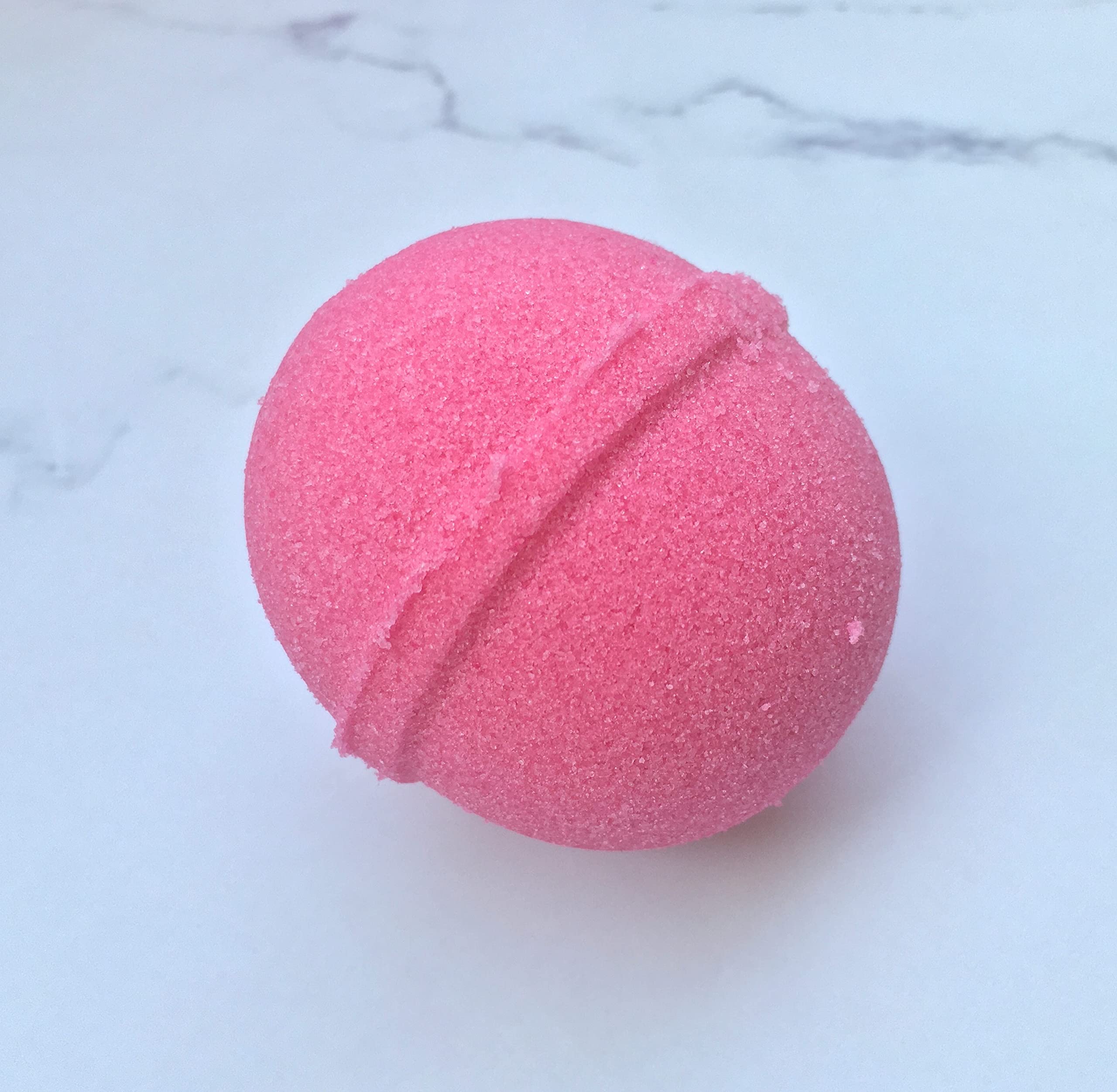 Organic Rose Scented Handmade Bath Bombs - 2 Pack | Natural Skin Care Gift for Kids, Birthday & Christmas | Relaxing Spa & Self Care Treatment