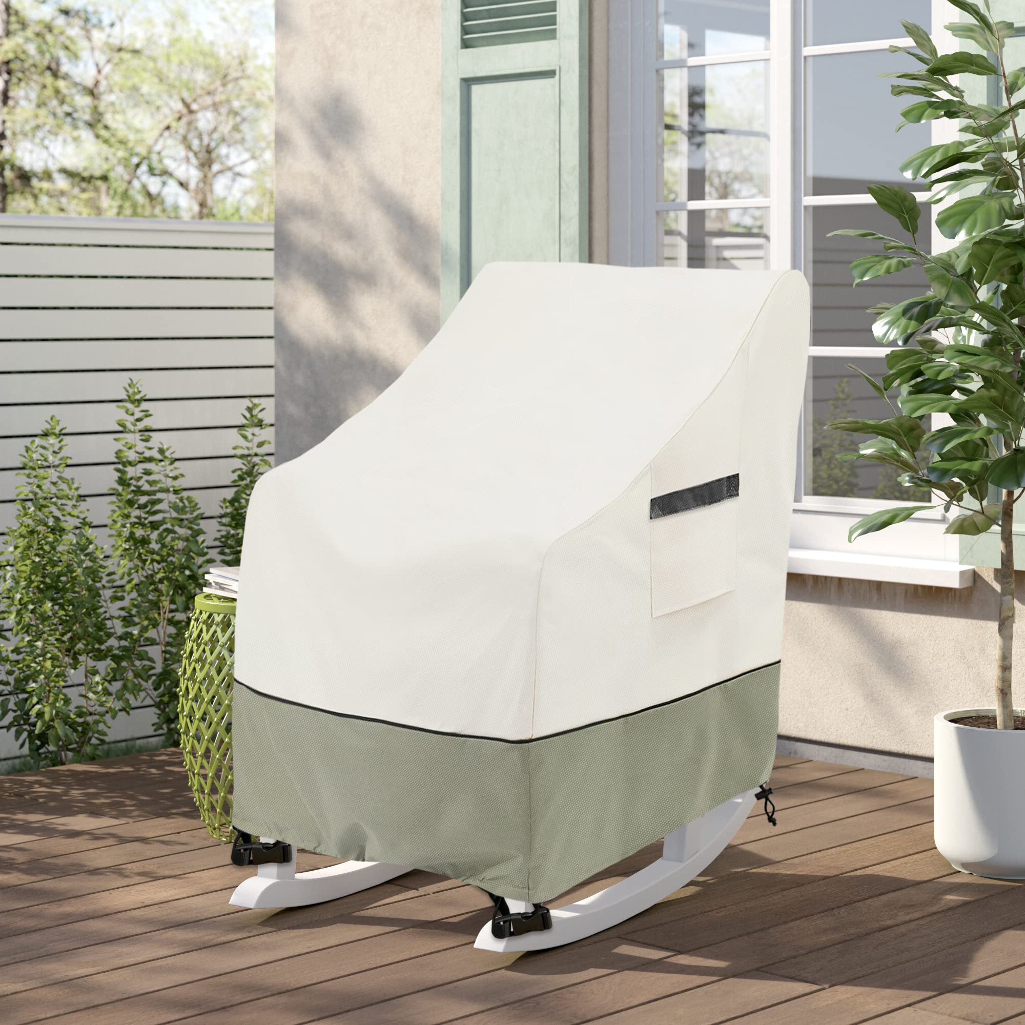 Waterproof Outdoor Rocking Chair Covers 2-Pack - 27.5