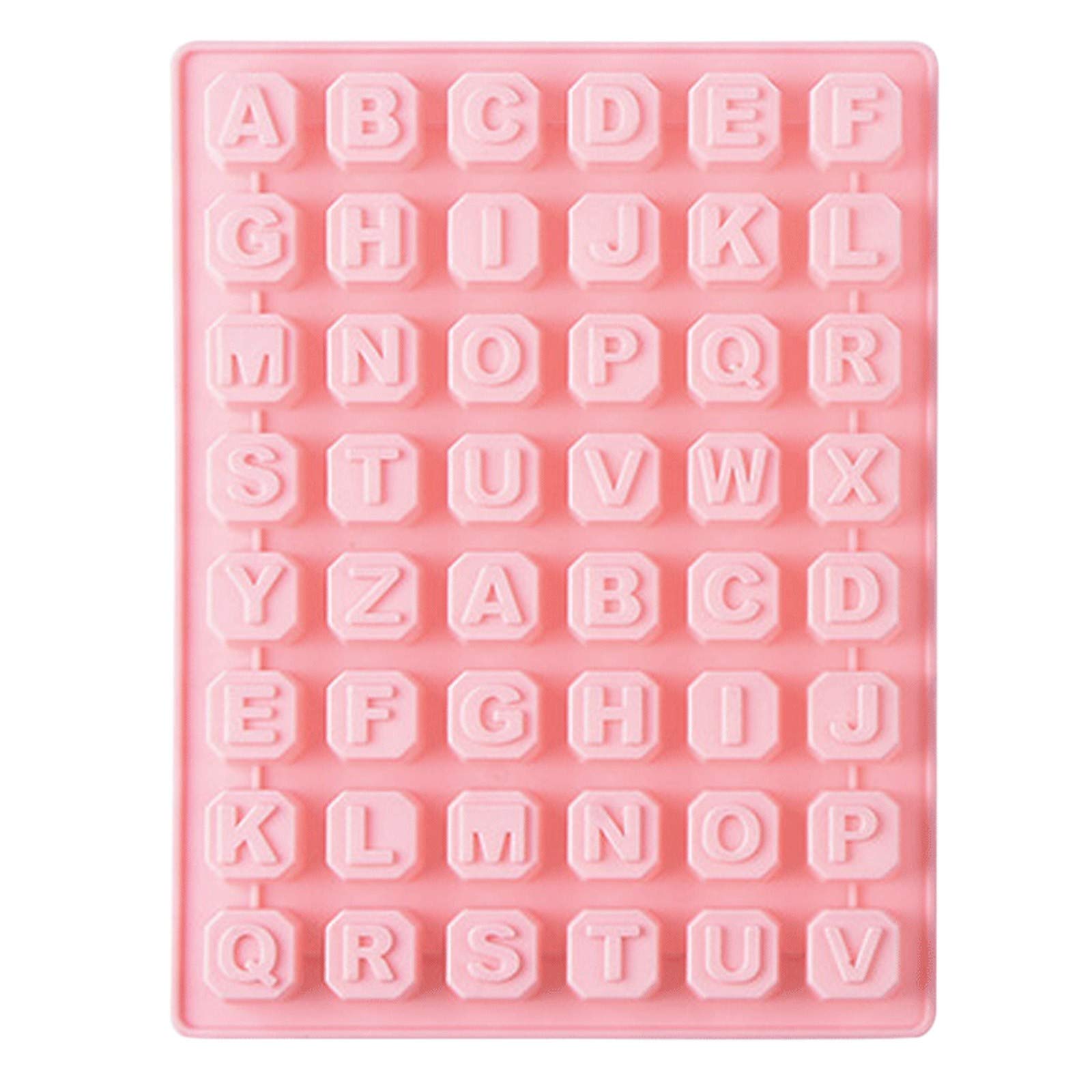 Premium Silicone Alphabet Molds for Chocolate, Candy & Jelly - Classic Letter Trays for Baking, DIY Desserts & Party Decorations (Set of 26 Letters) - Perfect for Birthday Cakes, Cupcake Toppers & Edible Crafts