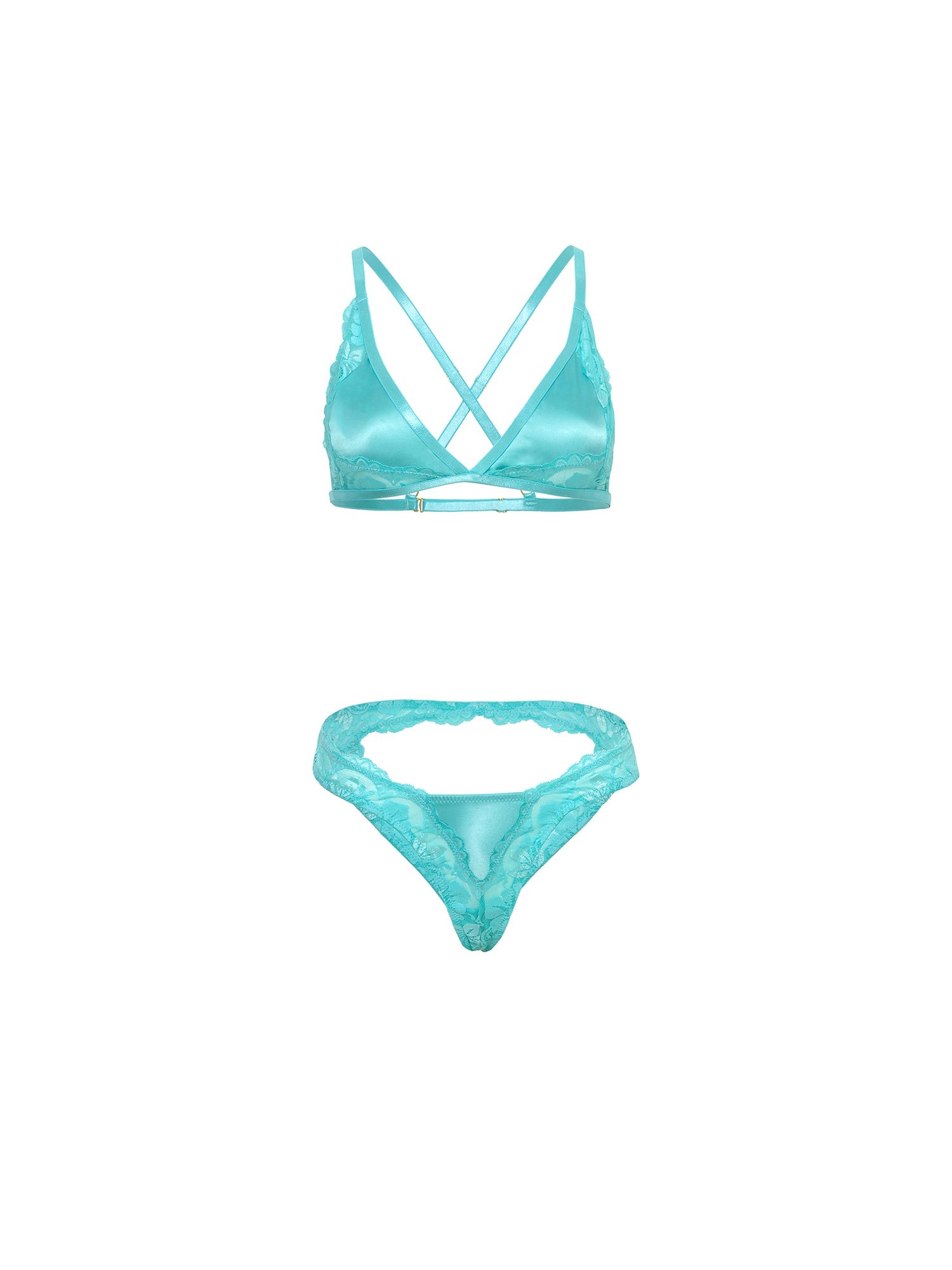Alessandra Women's Comfortable Lace Bra Set - Sexy & Supportive Underwear for Everyday Wear & Special Occasions