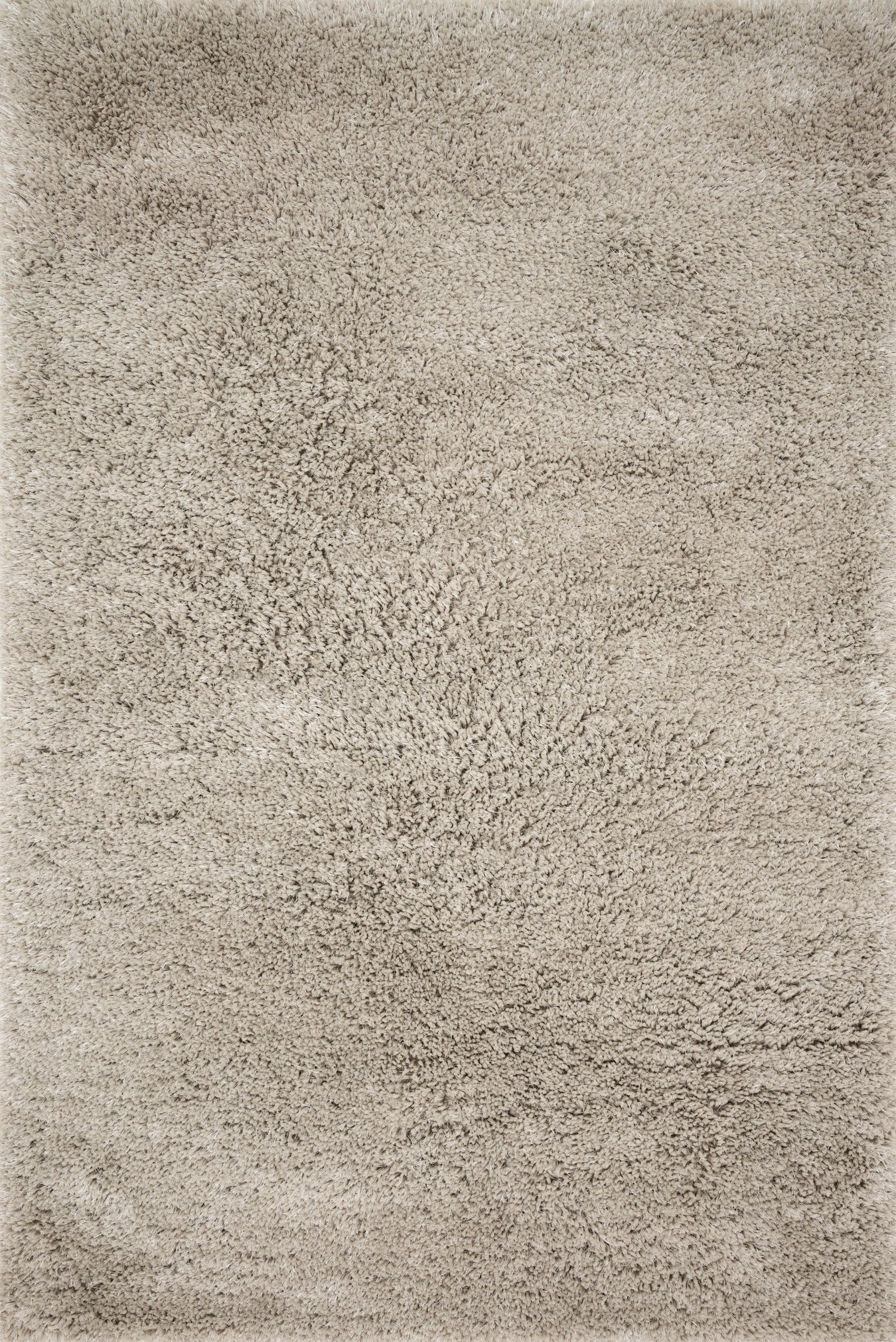 Loloi II Mila Shag Rug - Soft Plush Area Rug in Grey | Perfect for Living Room, Bedroom & Nursery Decor