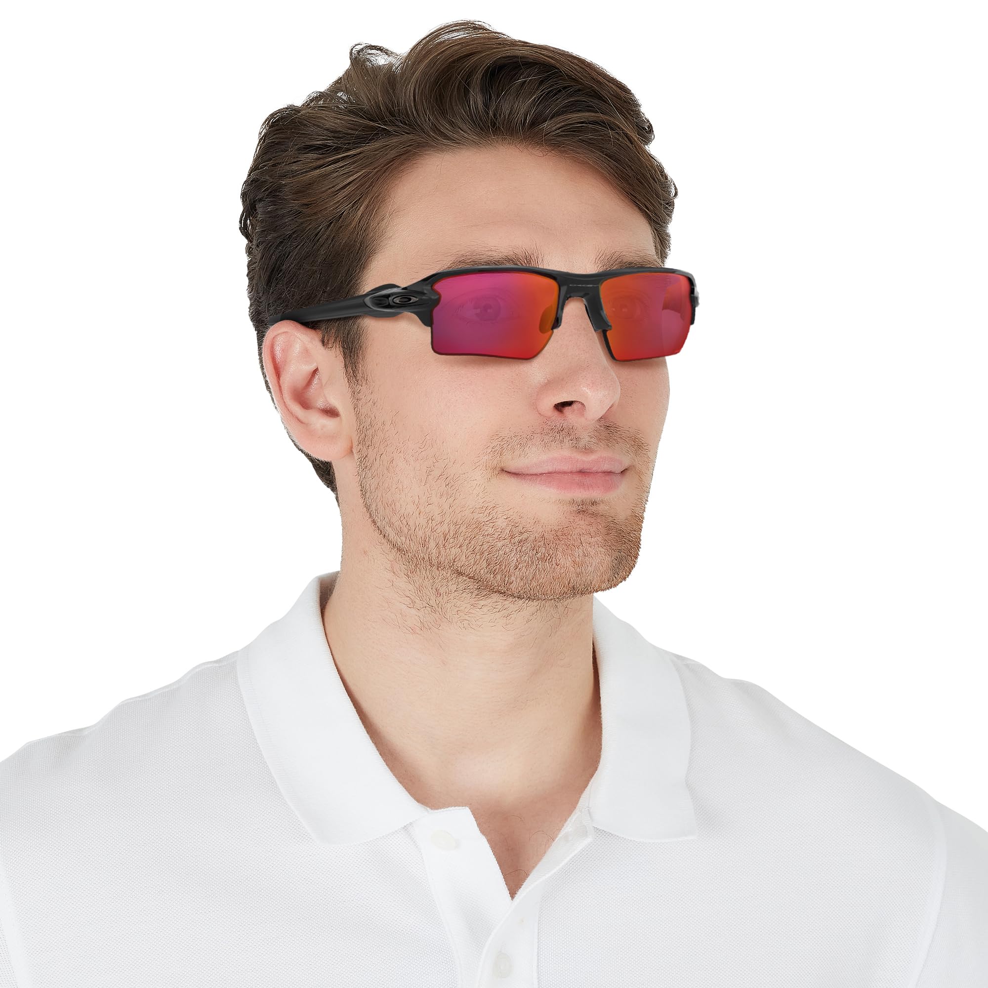 Oakley Men's Oo9188 Flak 2.0 XL Rectangular Polarized Sunglasses - UV Protection, Lightweight Frame for Running, Driving & Outdoor Sports