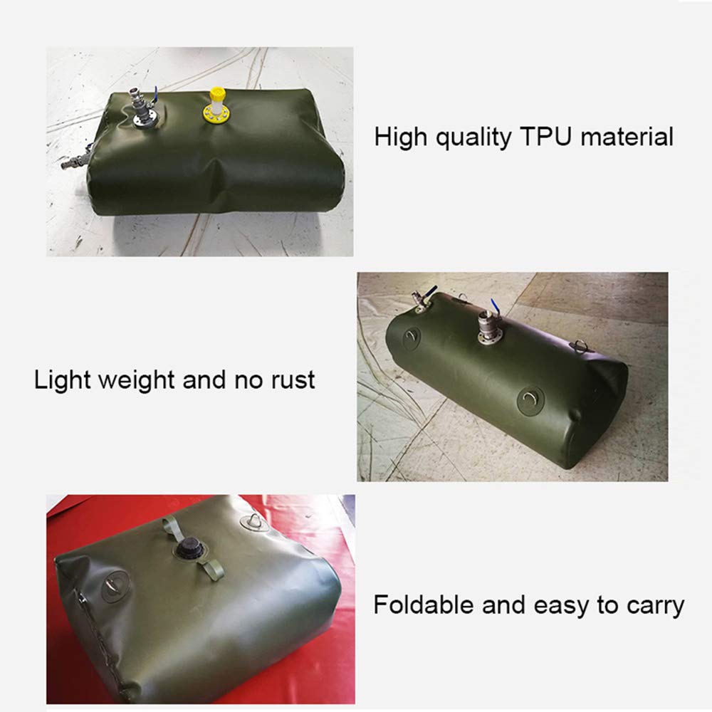 Collapsible Large-Capacity Oil Bag Gasoline Container - Portable Fuel Tank for Gasoline, Diesel & Water Storage - Durable Outdoor Liquid Storage Solution for Camping, Emergency & RV Use