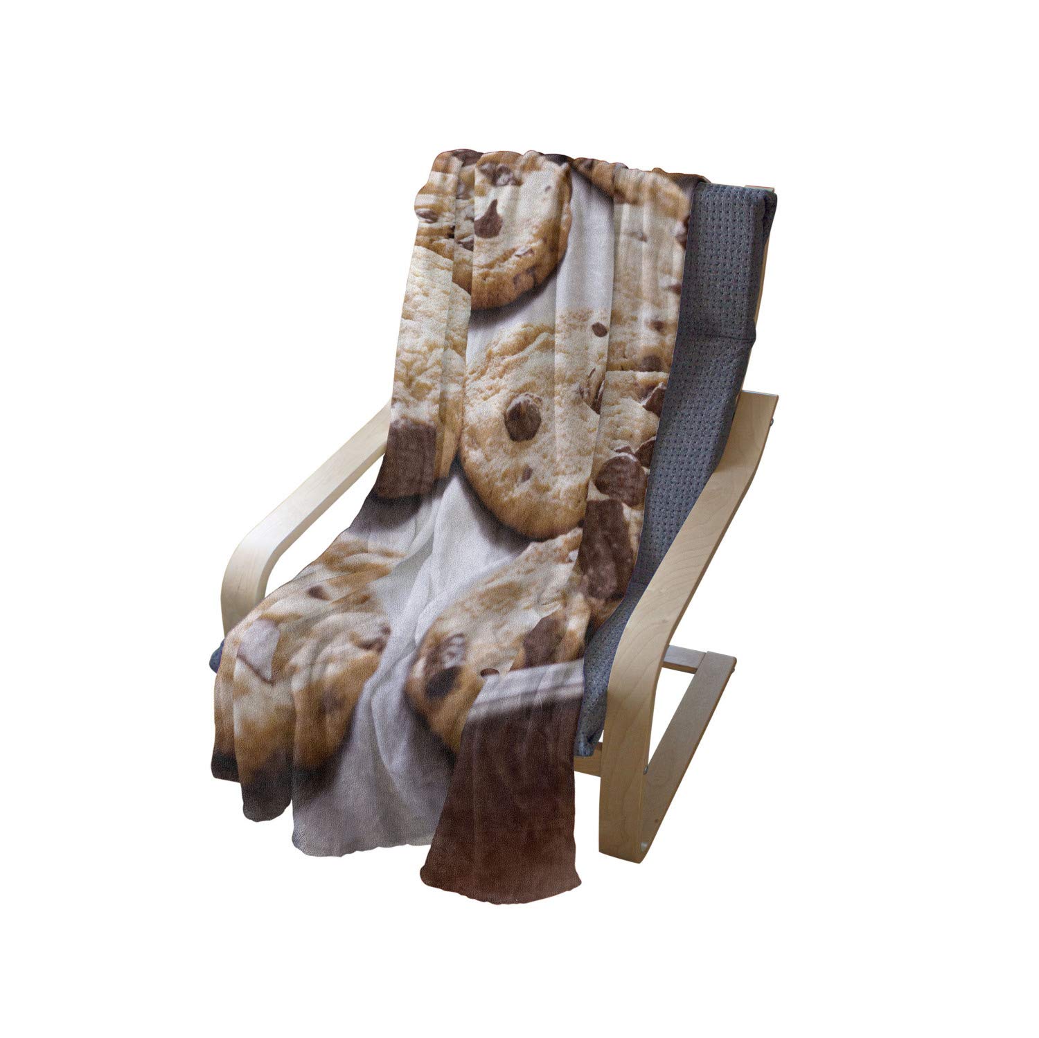 Ambesonne Soft Flannel Fleece Throw Blanket - 60