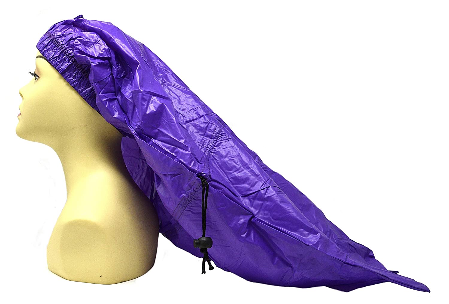 MS REMI Premium Braid Shower Cap for Women - Waterproof Silk Lined Hair Protection for Bathing, Swimming & Salon Use
