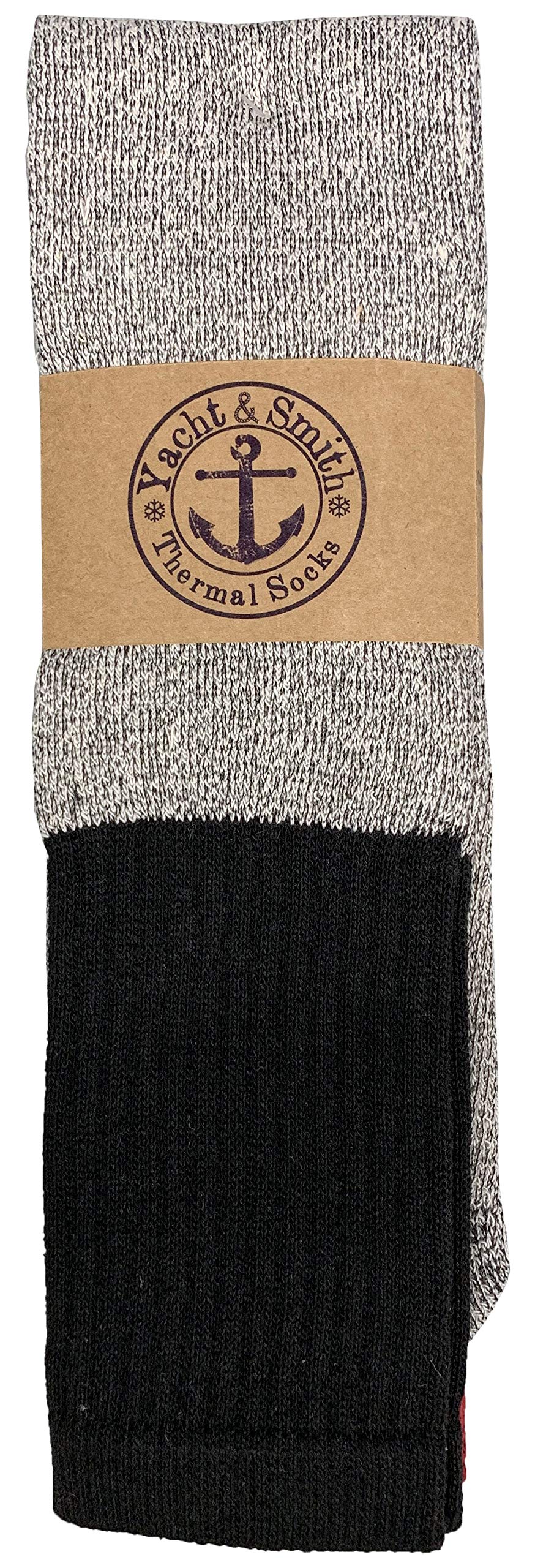 Yacht & Smith Thermal Socks for Men, Women & Kids - Thick Warm Winter Boot Socks Bulk Pack - Extreme Cold Weather Socks by SOCKS'NBULK - Perfect for Skiing, Hiking & Outdoor Winter Activities