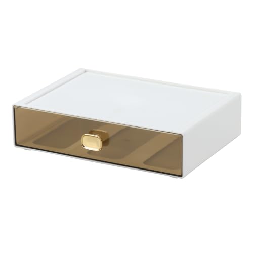 1 Large Drawer, White