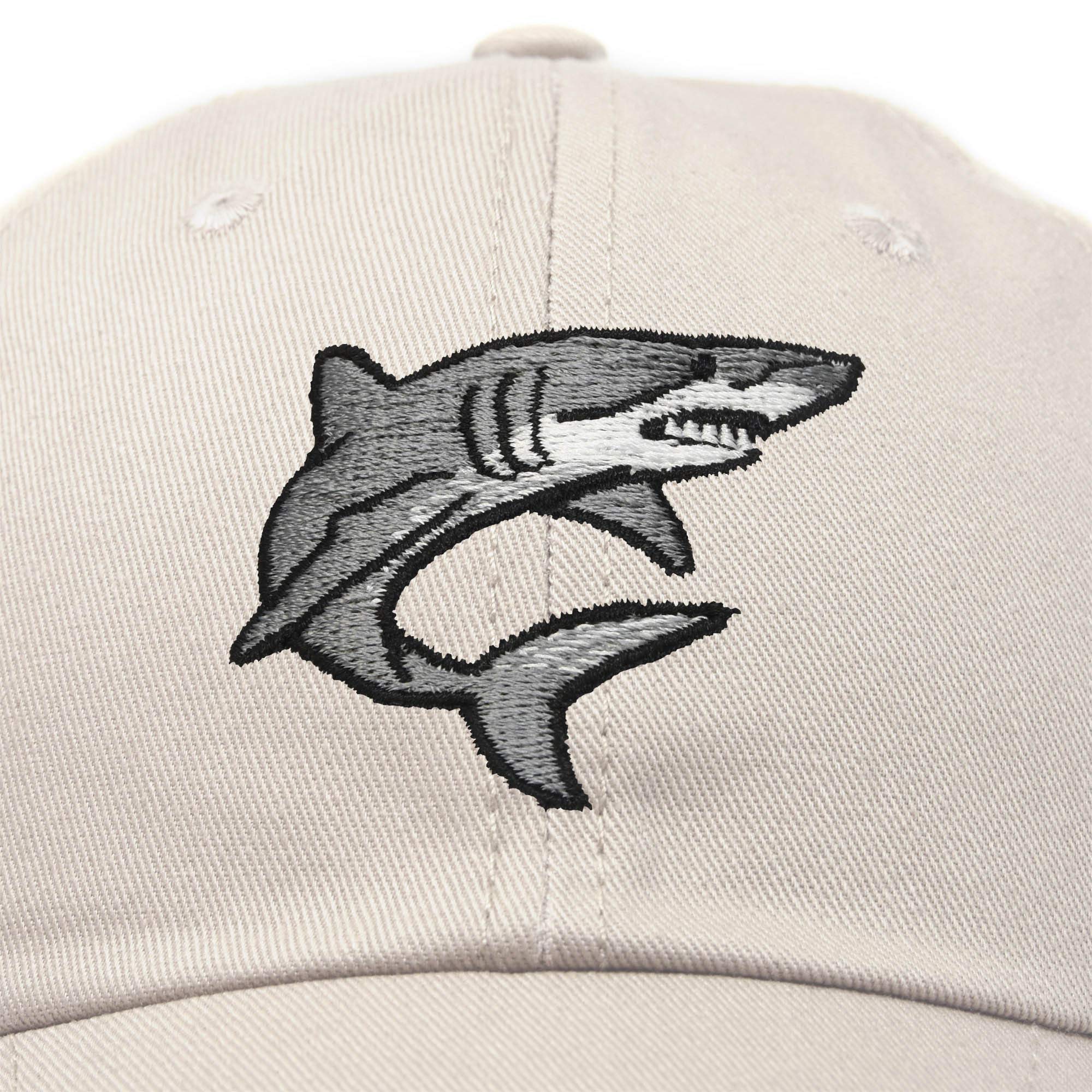 DALIX Embroidered Great White Shark Baseball Cap - Stylish Adjustable Hat for Men & Women - Perfect for Beach, Fishing, and Outdoor Adventures