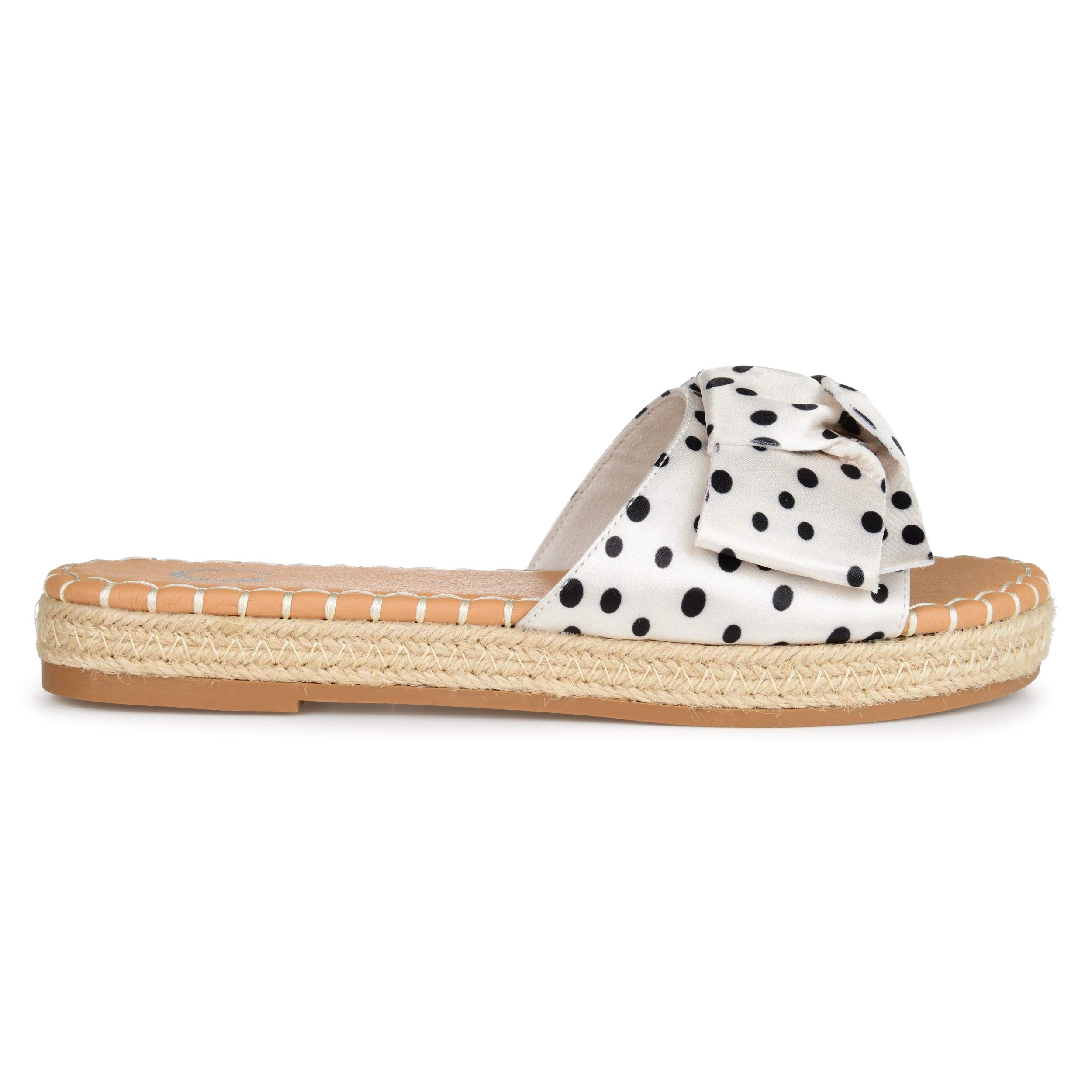 Brinley Co. Women's Comfort Foam Knot Accent Faux Leather Sandals - Stylish & Cushioned Summer Shoes for Beach, Casual Outings & Everyday Wear