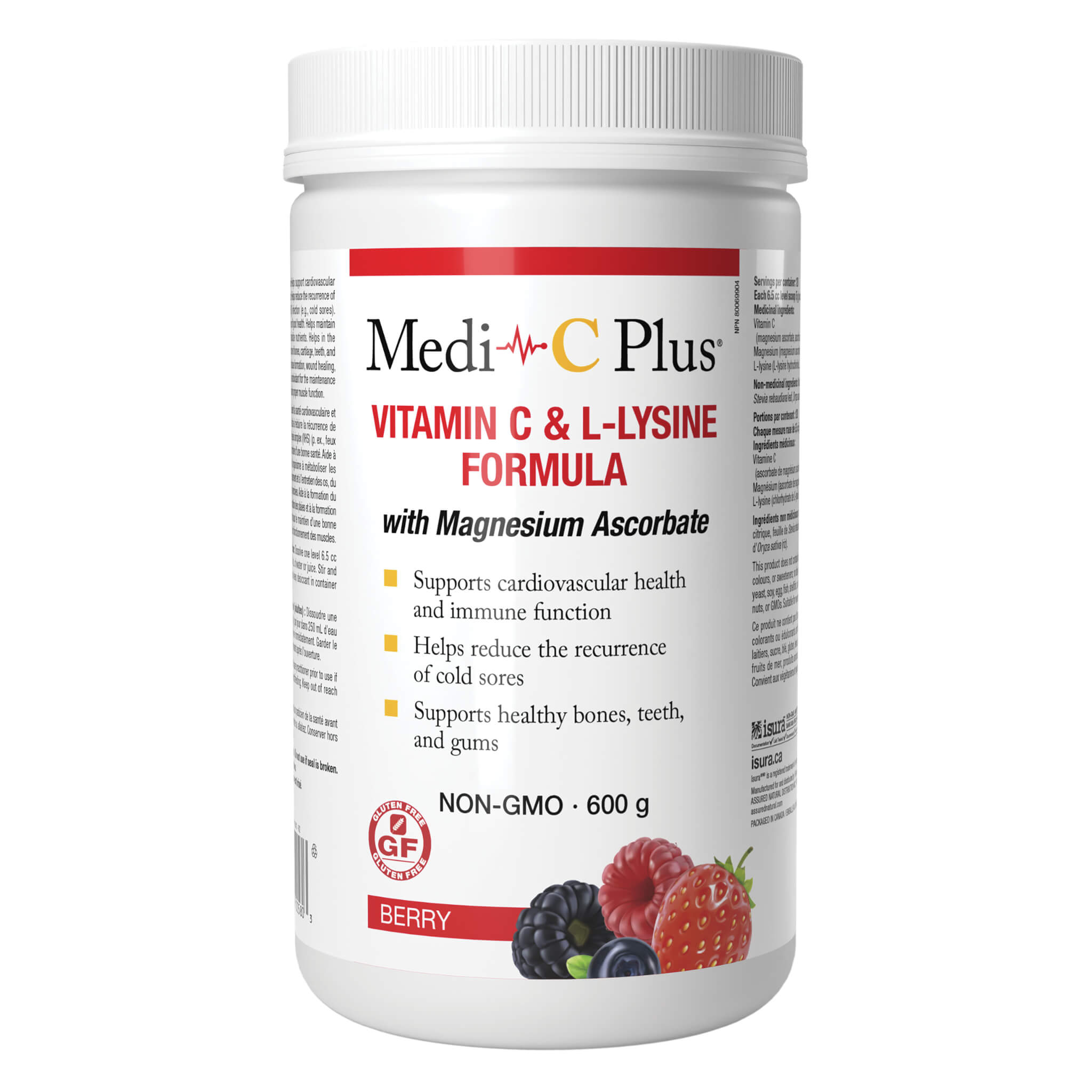 Medi C Plus with Magnesium Powder - Vitamin C & Magnesium Supplement for Immune Support & Muscle Recovery | Ideal for Athletes, Fitness Enthusiasts & Daily Wellness