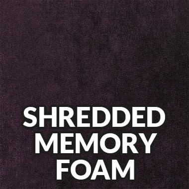 Aubergine (Shredded Memory Foam)