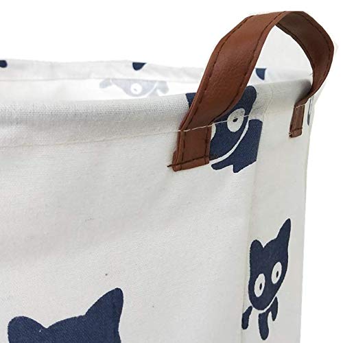 Large Waterproof Foldable Laundry Basket Hamper - Extra Capacity Clothes Storage Organizer for Laundry Room, Bedroom, Dorm | Perfect for Clothes, Toys & Household Organization