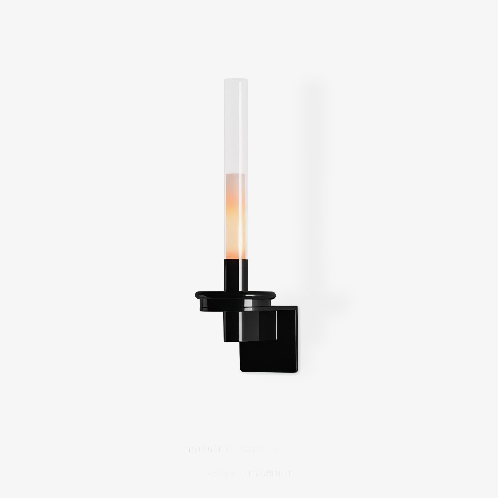 Modern LED Column Torch Wall Sconce - Outdoor Waterproof Lighting for Patio, Garden, and Pathway - Perfect for Home and Commercial Decoration