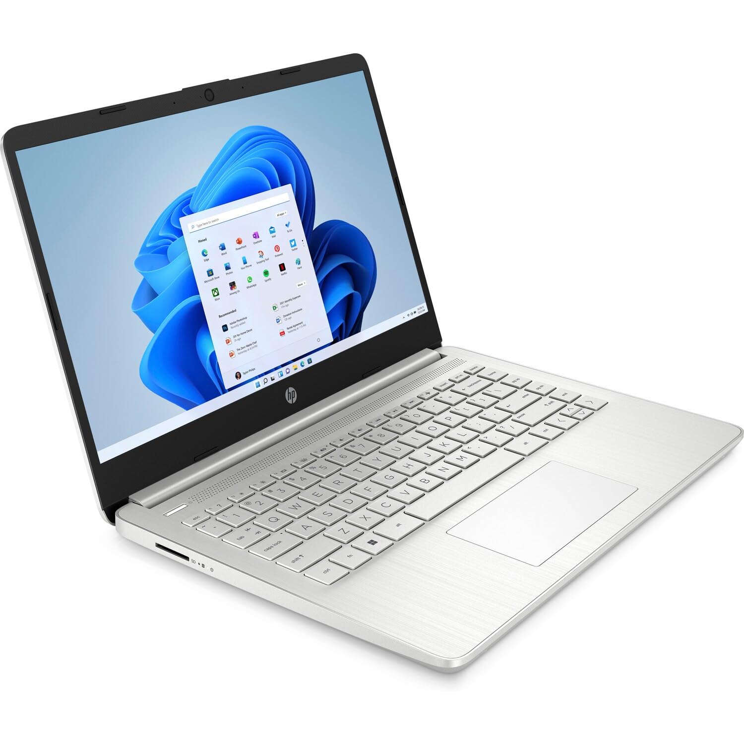 HP 14-Inch Touchscreen Laptop - AMD Processor, 4GB RAM, 64GB eMMC, WiFi & Bluetooth, Windows 10 Home (Renewed) - Perfect for Students, Remote Work & Home Office Use