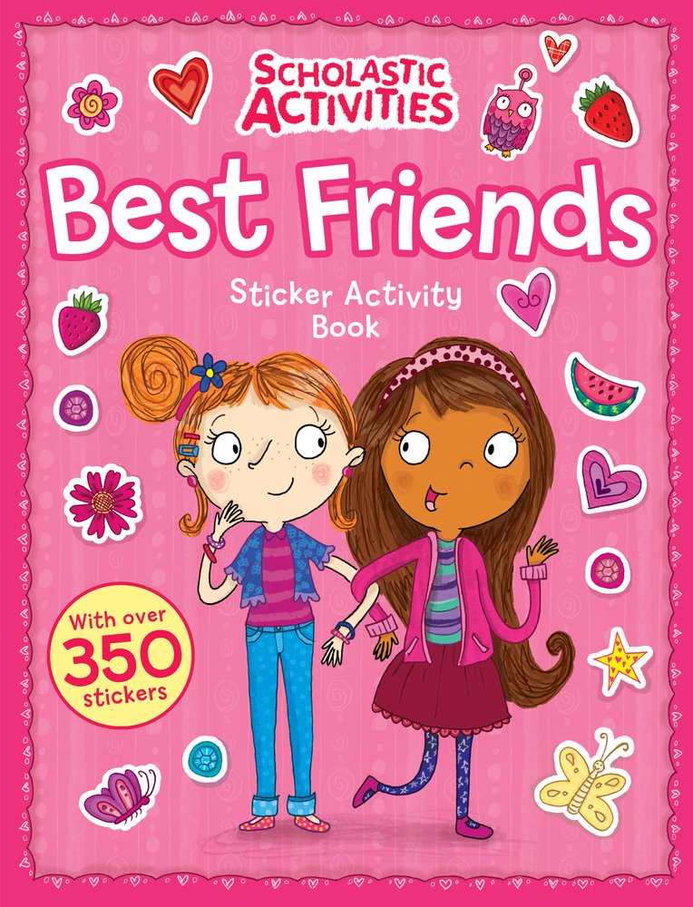 Best Friends Sticker Activity Book for Kids - Fun & Creative Scholastic Learning Activities - Perfect for Classroom, Homeschool & Party Favors