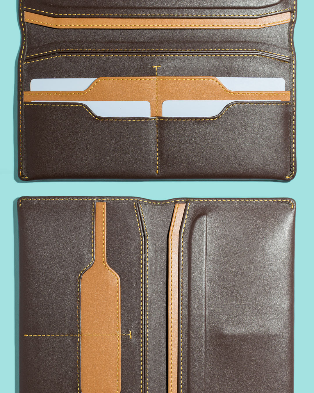 Premium Space-Themed Long Wallet for Men & Women - RFID Blocking Slim Bifold Wallet - Perfect for Travel, Business & Everyday Use